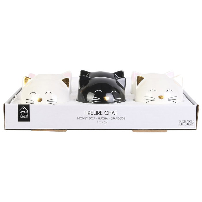 Home Deco Factory Hucha Mini Gato Home Deco Factory Hucha Mini Gato