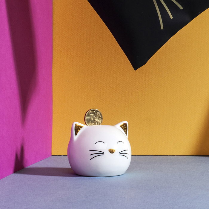 Home Deco Factory Hucha Mini Gato Home Deco Factory Hucha Mini Gato