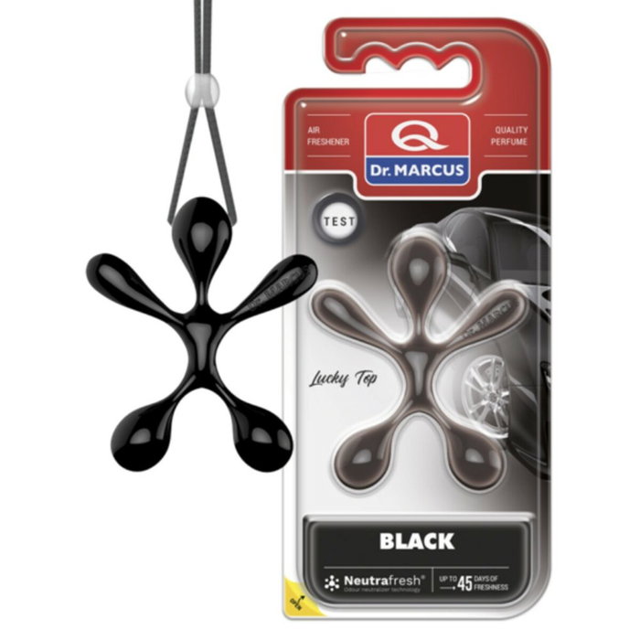 Dr Marcus Lucky Top Black Pendentif (Lot de 12) Dr Marcus Lucky Top Black Pendentif (Lot de 12)