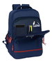 Safta Sac à dos ordinateur portable 15,6 pouces avec compartiment pour tablette et chargeur USB, dimensions 29x44x15 cm, couleur el pulpo