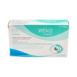 VISAID CLEANSOFT 20 lingettes oculaires