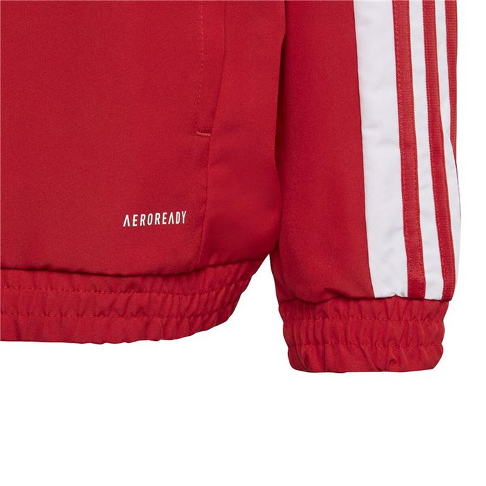 Veste de Sport pour Enfants Adidas Sq21 Rouge Football 3-4 Ans