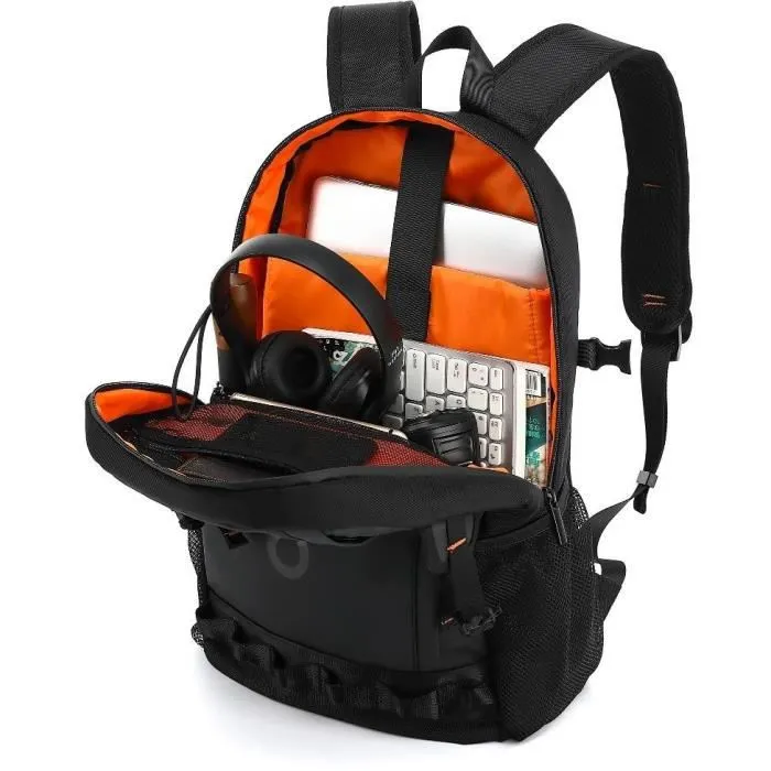 Yenkee Trooper YBB 1504 - Sac à dos gaming pour ordinateur portable 15,6" - Volume 20L - Rembourrage respirant - Dimensions 46x30x15 cm