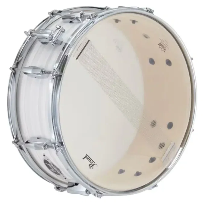 PEARL Caisse claire Export 14 x 5,5" - finition White Pearl, fût en peuplier 6 plis, cercle à 45° PEARL Caisse claire Export 14 x 5,5" - finition White Pearl, fût en peuplier 6 plis, cercle à 45°