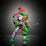 MATTEL - Figura Origins Raphael Turtles of Grayskull Masters of the Universe - Figurine articulée de 14cm avec accessoires et minicomic