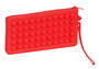 Safta Set de 12 jouets anti-stress pop it en silicone, rouge, 22.7x23x22.7 cm - Modèles assortis