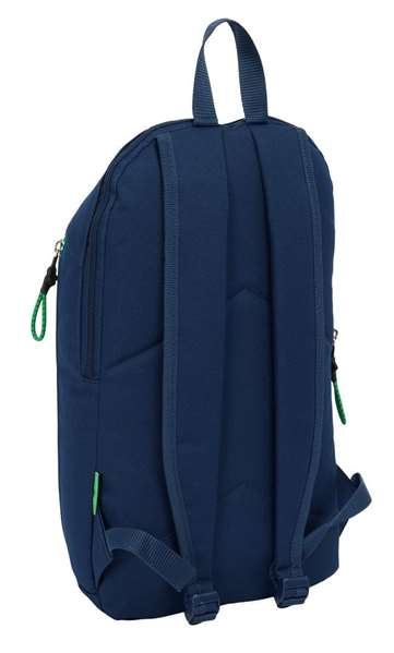 Benetton Mini Sac à Dos à Fermeture Éclair Vertical 22x39x10 cm, Vert Benetton Mini Sac à Dos à Fermeture Éclair Vertical 22x39x10 cm, Vert