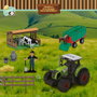 TACHAN - Set de Ferme 19 Pièces avec Tractor, Animaux et Figures T01043 - Jouet à Friction avec Lumières et Sons - à Partir de 3 ans