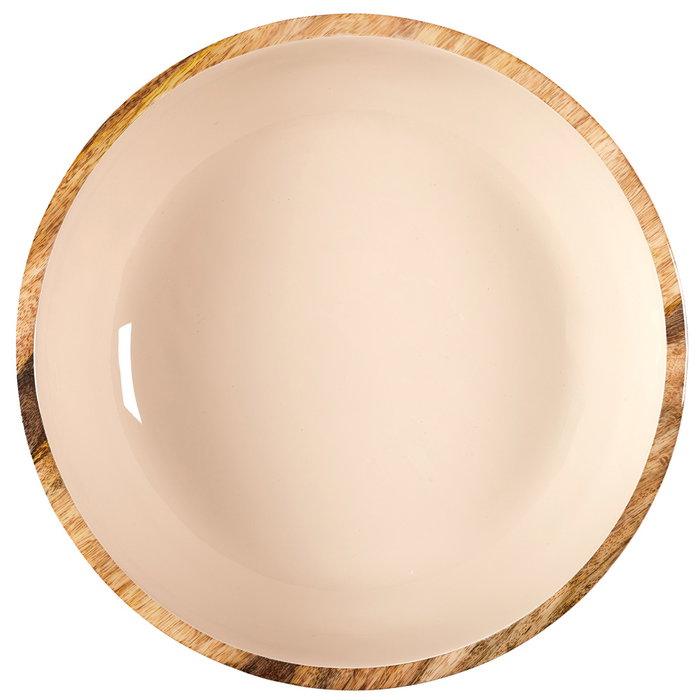 Home Deco Factory Ensaladera Mirage Dune Crème 33 cm