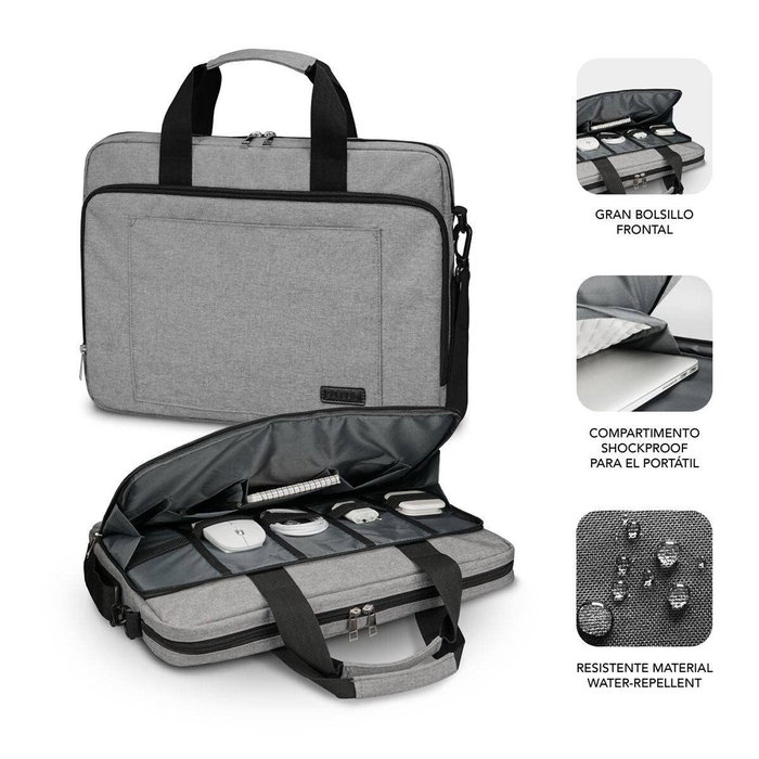 Housse pour ordinateur portable Subblim SUB-LB-4APLB01 Espagnol Qwerty