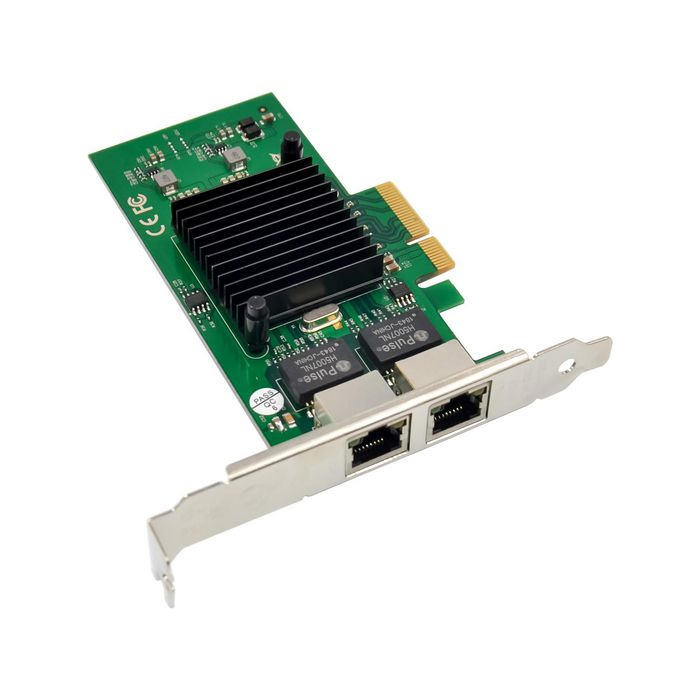 MicroConnect Carte Serveur PCIe Intel JL82576 DUAL 1GbE