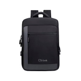L-LINK Sacoche pour ordinateur portable 15,6 pouces noir reconditionnée