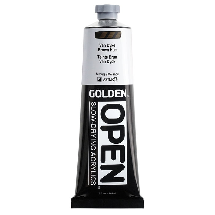 Golden OPEN Colores Acrílicos Marron Van Dyke 148 ml Golden OPEN Colores Acrílicos Marron Van Dyke 148 ml