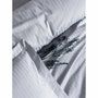 BigBuy Home Parure de couette en coton satin gris 220x240 cm
