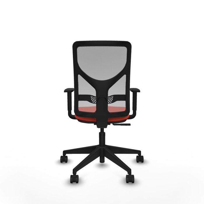 PIQUERAS Y CRESPO Chaise Motilla Synchro Orange foncé et Gris PIQUERAS Y CRESPO Chaise Motilla Synchro Orange foncé et Gris