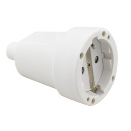 GSC Evolution Base aérienne entrée câble droite 4,8mm Blanco