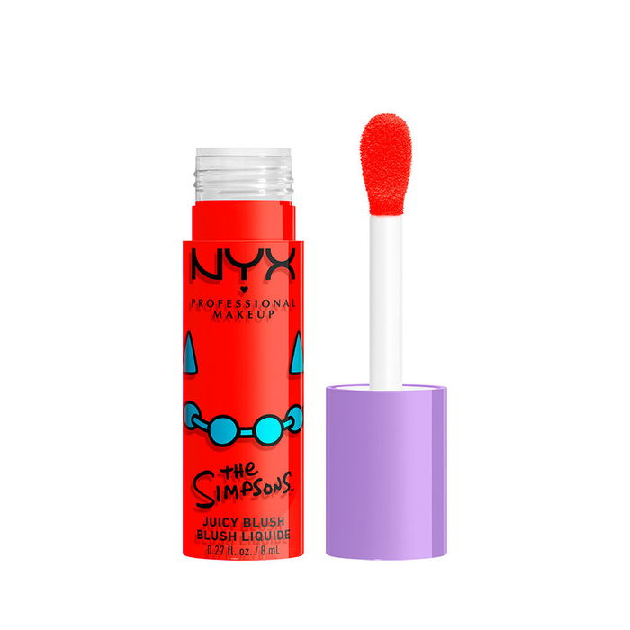 NYX Professional Makeup - Blush Liquide Les Simpsons Saucy Sisters - Édition Limitée - Teinte Lavender Sass - 8 ml NYX Professional Makeup - Blush Liquide Les Simpsons Saucy Sisters - Édition Limitée - Teinte Lavender Sass - 8 ml