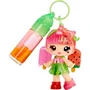 Yummiland Yummiland Lip Gloss Doll - Poupee a gloss changeant de couleur, parfum Poppy Melonberry - 6 figurines collectibles de 10 cm avec porte-cles - A partir de 4 ans