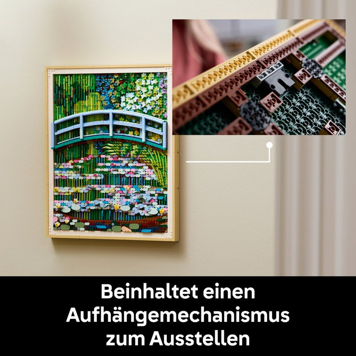 LEGO Art Claude Monet : Le Bassin aux nymphéas, Harmonie Verte LEGO Art Claude Monet : Le Bassin aux nymphéas, Harmonie Verte