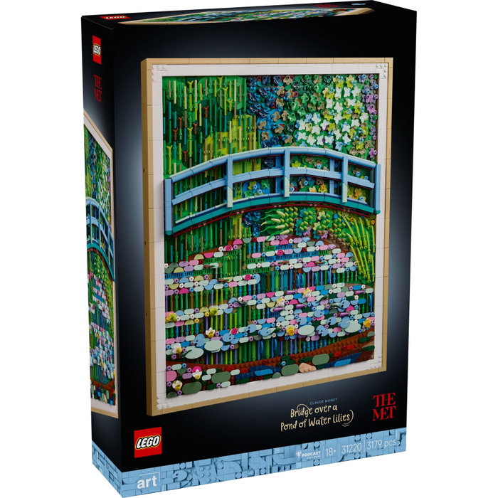 LEGO Art Claude Monet : Le Bassin aux nymphéas, Harmonie Verte LEGO Art Claude Monet : Le Bassin aux nymphéas, Harmonie Verte