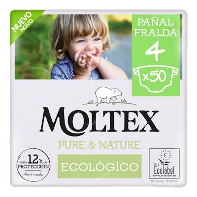 MOLTEX PURE & NATURE PAÃ?AL T4 50 UN MOLTEX PURE & NATURE PAÃ?AL T4 50 UN