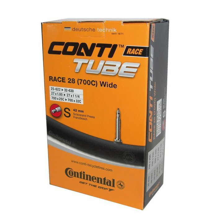 Continental Chambre à air 700x25-32 Presta 42 mm Continental Chambre à air 700x25-32 Presta 42 mm