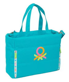 Benetton Sac Summer 14.1" pour ordinateur portable avec compartiment, dimensions 40 x 31 x 17 cm