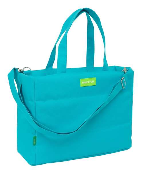 Benetton Sac Summer 14.1" pour ordinateur portable avec compartiment, dimensions 40 x 31 x 17 cm