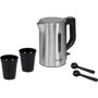 Severin WK3647 Bouilloire de voyage 0,5 L - Inox et Noir