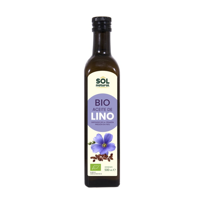 Sol Natural Huile de lin Bio 500 ml Sol Natural Huile de lin Bio 500 ml