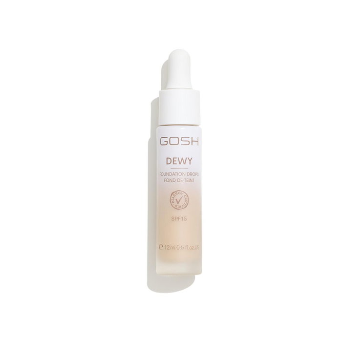 Gosh Gouttes de fond de teint DEWY SPF15 004-Teint Clair