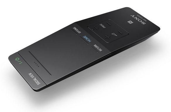 Sony Télécommande avec pavé tactile NFC, Bluetooth, accès aux médias sociaux et divertissement One-Flick