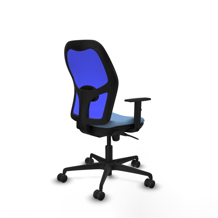 Piqueras y Crespo Chaise de Bureau Jorquera Bleu ciel et Bleu