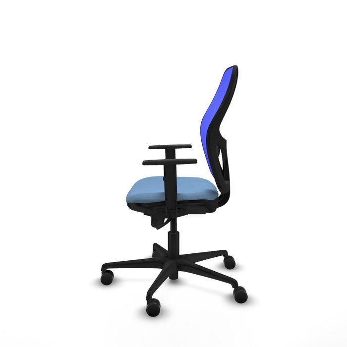 Piqueras y Crespo Chaise de Bureau Jorquera Bleu ciel et Bleu