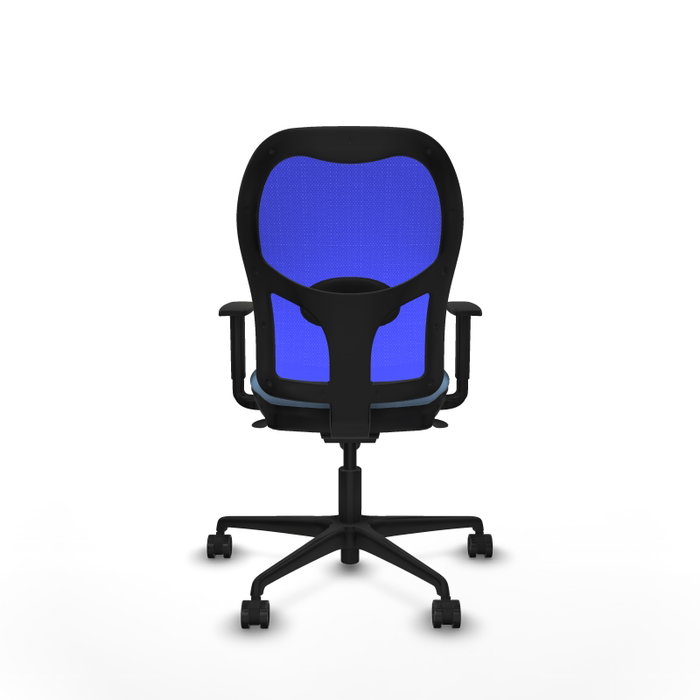 Piqueras y Crespo Chaise de Bureau Jorquera Bleu ciel et Bleu
