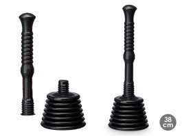 Arte Regal Déboucheur Mince Noir 12 x 38.5 x 12.5 cm Plastique (Set de 24)