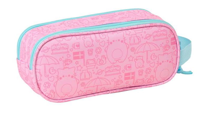 Safta Portatodo doble 3D, rangement à double compartiment pour jouets, 21 x 8 x 6 cm, pour enfant à partir de 3 ans