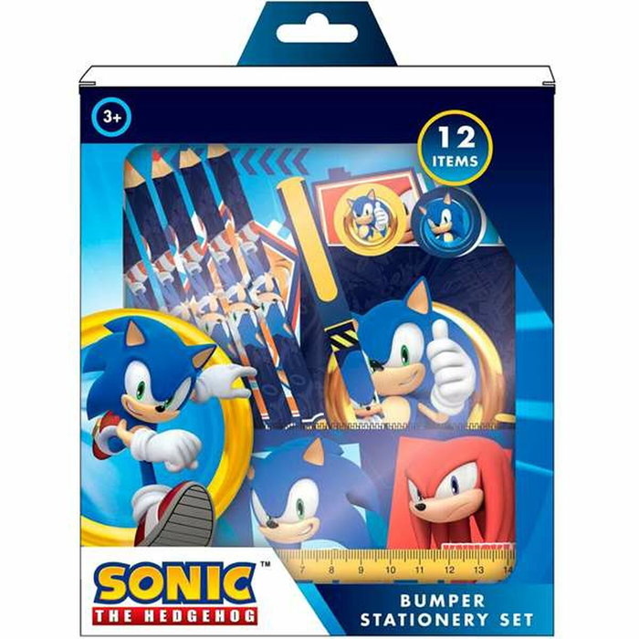 Toybags Set Papeterie Sonic avec 12 articles