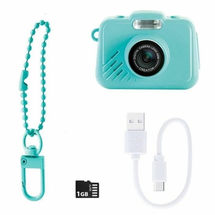 Canal Toys Mini Caméra Digitale Photo et Vidéo Photo Creator avec Porte-clés et Carte SD 1 Go
