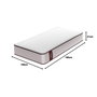 Matelas viscoélastique Cecotec Flow PureVital 1900 150x190 cm mi-ferme 21 cm hauteur
