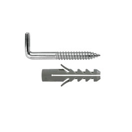 WOLFPACK LINEA PROFESIONAL Kit Sanitaire Alcayata avec Cheville Ø 12 x 60 mm