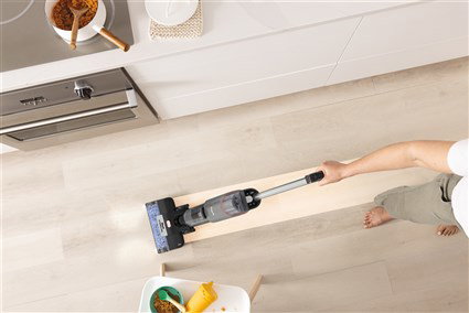 Shark WD210EU HydroVac Aspirateur-laveur sans fil pour sols durs 2-en-1, autonettoyant