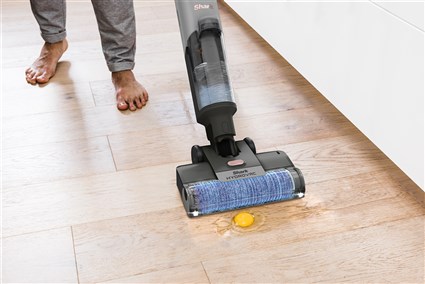 Shark WD210EU HydroVac Aspirateur-laveur sans fil pour sols durs 2-en-1, autonettoyant