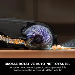 Shark HydroVac WD210EU - Aspirateur Laveur sans fil 3-en-1 pour sols durs avec brosse rotative antimicrobienne - Nettoyage puissant sec et humide