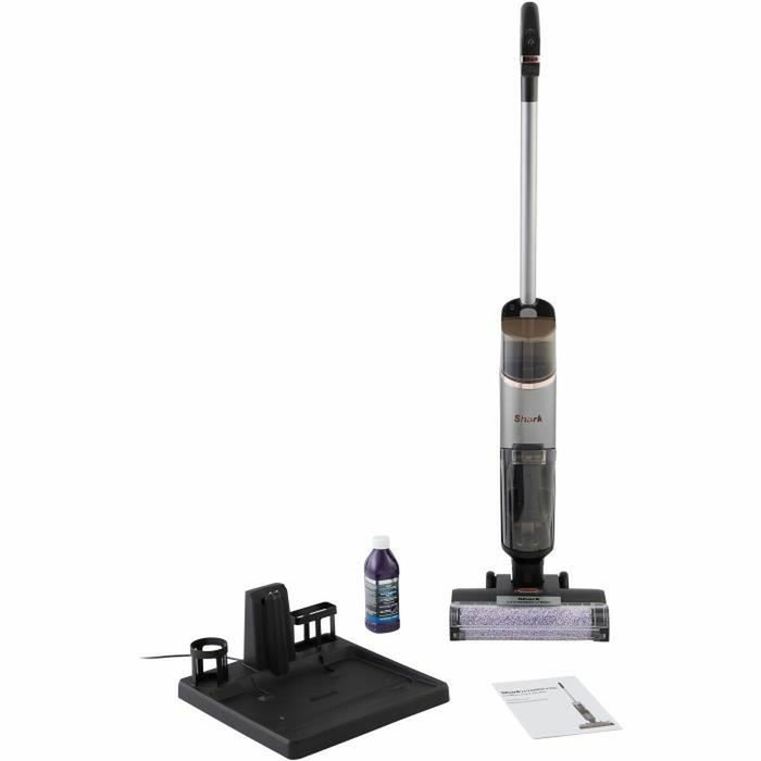 Shark HydroVac WD210EU - Aspirateur laveur sans fil 3-en-1 Gris