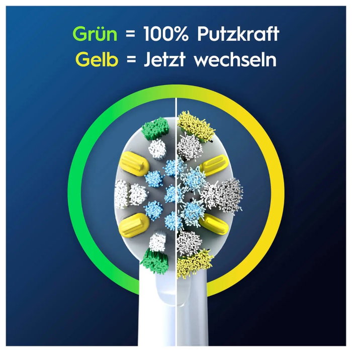 Oral-B Têtes de remplacement de brosse à dents Pro, Pack de 6, Blanc Oral-B Têtes de remplacement de brosse à dents Pro, Pack de 6, Blanc