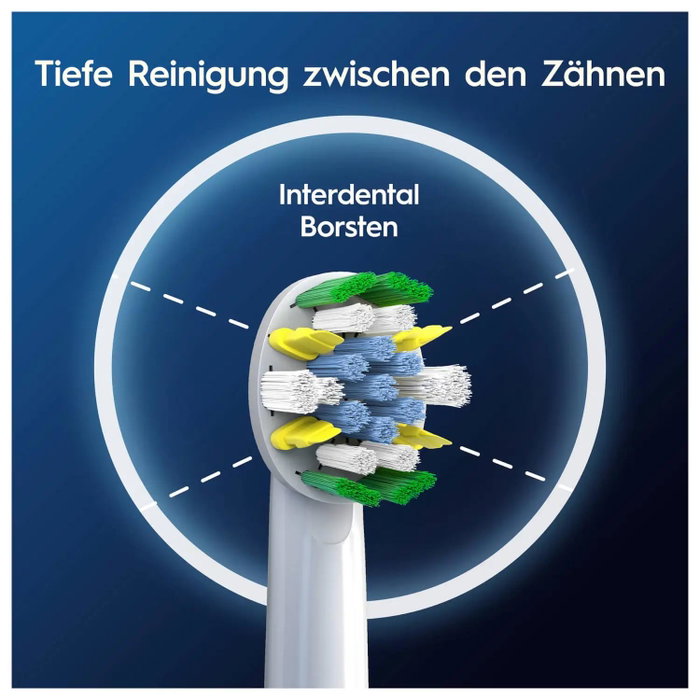 Oral-B Têtes de remplacement de brosse à dents Pro, Pack de 6, Blanc Oral-B Têtes de remplacement de brosse à dents Pro, Pack de 6, Blanc