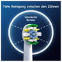 Oral-B Têtes de remplacement de brosse à dents Pro, Pack de 6, Blanc