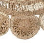 BigBuy Home Tapis Naturel Blanc Jute 120 x 120 cm