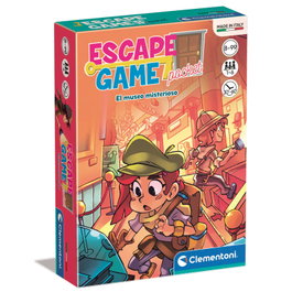 Clementoni Jeu de Cartes Escape Room - Aventure Musée, Énigmes et Mystères à Résoudre, Développement de la Logique et du Pensée Latéral, à Partir de 8 Ans